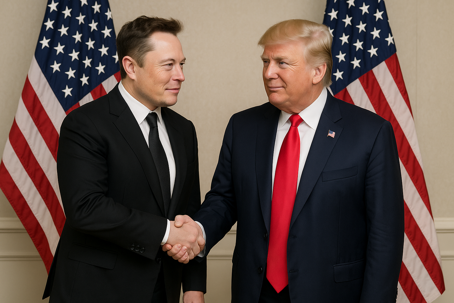 Elon Musk and Donald Trump Reconciliation