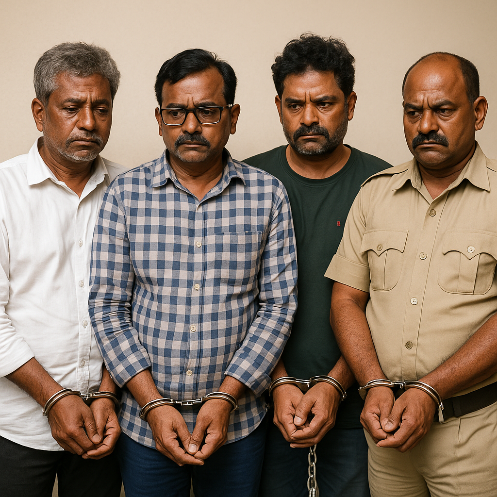 Raja Raghuvanshi Murder केस में पुलिस ने बिल्डिंग मालिक, ठेकेदार और गार्ड को सबूत नष्ट करने के आरोप में गिरफ्तार किया, जांच जारी है।
