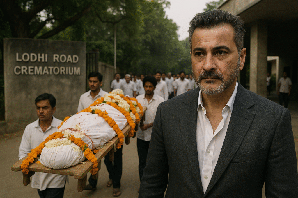 Sanjay Kapoor Funeral आज दिल्ली के लोधी रोड श्मशान में होगा। 12 जून को लंदन में निधन के बाद कानूनी प्रक्रिया के चलते शव लाने में 7 दिन लगे।