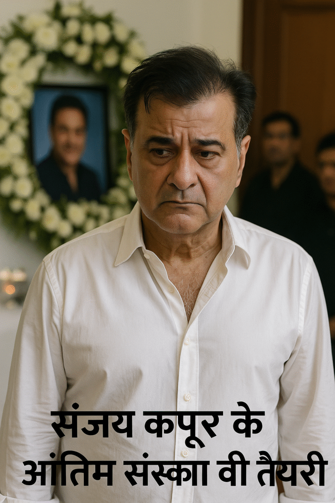 Sanjay Kapur Death करिश्मा कपूर के पूर्व पति संजय कपूर का लंदन में हार्ट अटैक से निधन, अंतिम संस्कार दिल्ली में होगा, पार्थिव शरीर भारत लाया जाएगा।