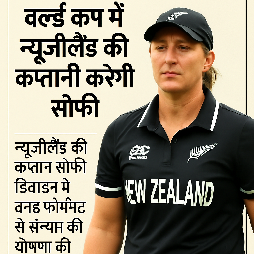 Sophie Devine Retirement की घोषणा, वनडे वर्ल्ड कप के बाद लेंगी संन्यास, लेकिन T20 और लीग खेल जारी रखेंगी। वर्ल्ड कप में करेंगी कप्तानी।