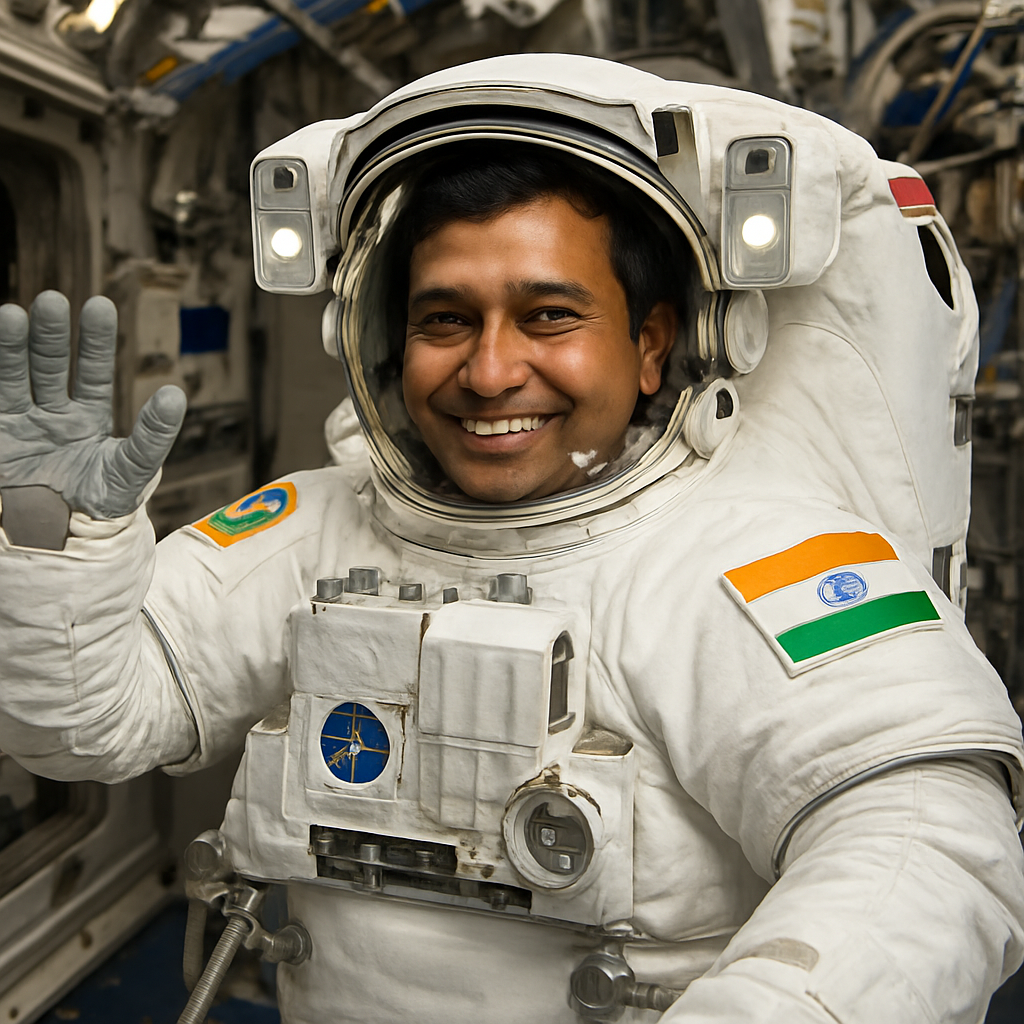 Shubhanshu Shukla Astronaut अंतरिक्ष यात्रा के बाद भारत लौटे। 18 दिन अंतरिक्ष में रहे और अब मोदी से मुलाकात कर राष्ट्रीय अंतरिक्ष दिवस में शामिल होंगे।