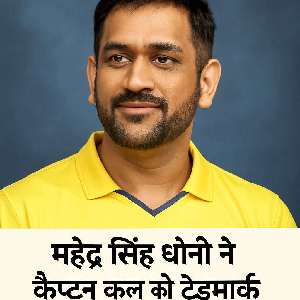 Captain Cool Trademark महेंद्र सिंह धोनी ने 'कैप्टन कूल' नाम को ट्रेडमार्क करने के लिए आवेदन किया ताकि इसे कोई और उपयोग न कर सके।