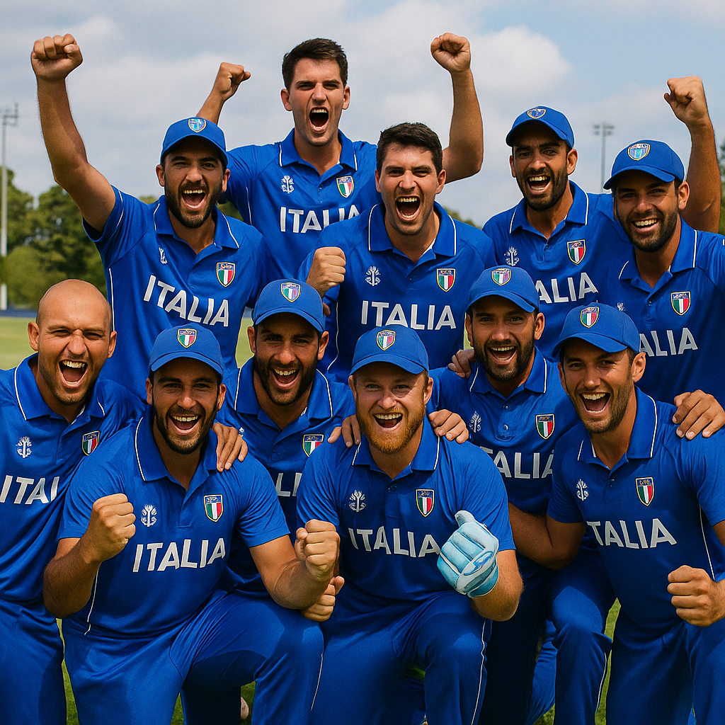 Italy T20 WorldCup में 2026 में पहली बार खेलेगा, नीदरलैंड ने भी किया क्वालीफाई, स्कॉटलैंड बाहर, 20 टीमों में अब तक 15 टीमों ने बनाई जगह।