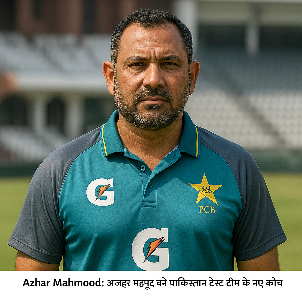 Pakistan Test Coach अजहर महमूद की नियुक्ति पाकिस्तान क्रिकेट बोर्ड ने की। वे दक्षिण अफ्रीका सीरीज से पाकिस्तान टेस्ट टीम के साथ नई शुरुआत करेंगे।