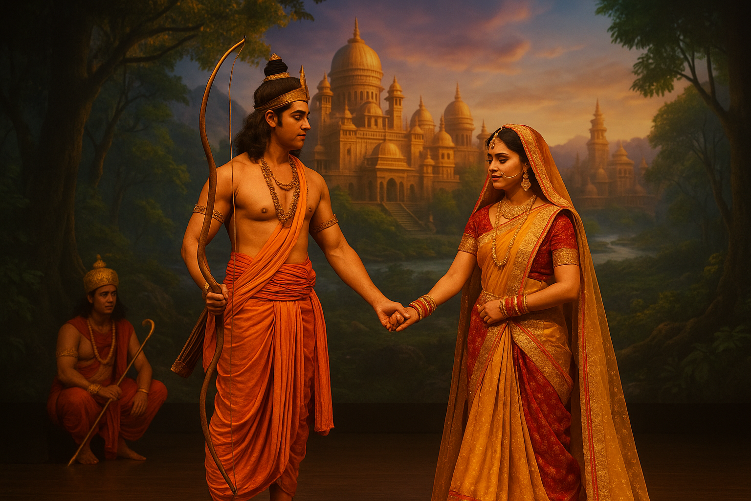 Ramayan in Pakistan को कराची में थिएटर में AI तकनीक के साथ भव्य रूप में मंचित किया गया, दर्शकों से जबरदस्त प्रतिक्रिया और प्रशंसा मिली।