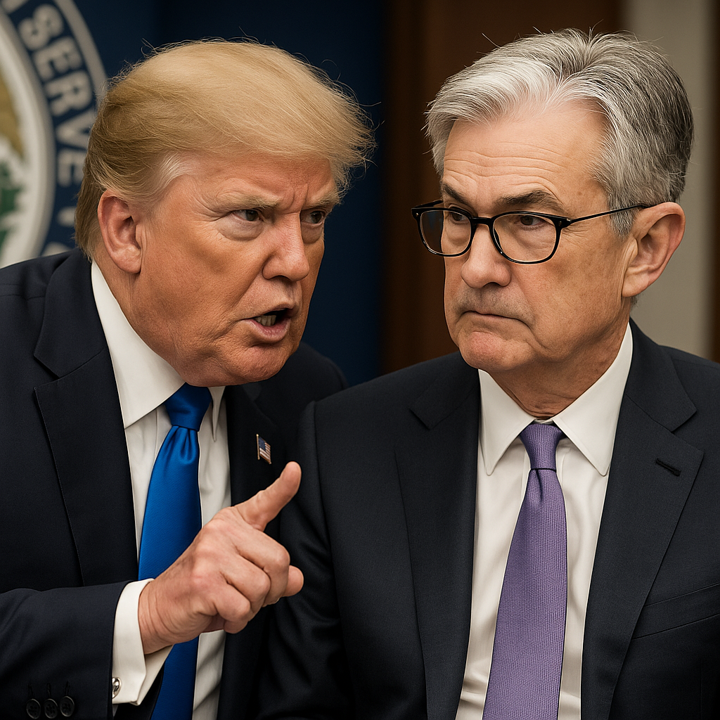 Trump Fed Dispute फेडरल रिजर्व बैंक की रिनोवेशन लागत को लेकर ट्रंप और गवर्नर में तनाव, सरकारी खर्च में कटौती की मुहिम तेज़।