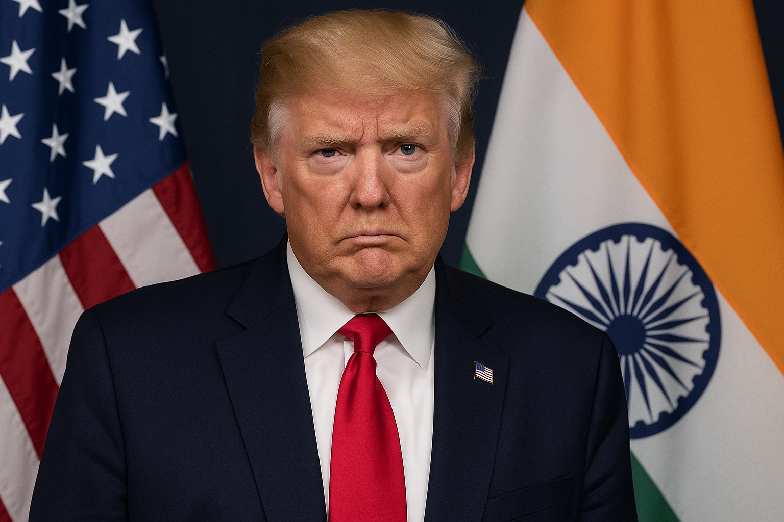 India US Tariff: अमेरिका ने भारत पर 50% टैरिफ लगा दिया है। ट्रंप ने सेकेंडरी प्रतिबंध की चेतावनी दी, भारत ने राष्ट्रीय हित में कदम की बात कही।