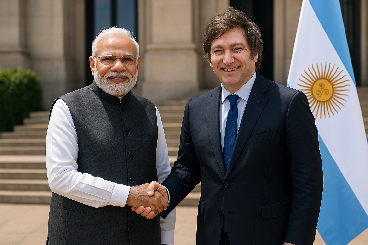 odi Argentina Visit के दौरान पीएम मोदी ने अर्जेंटीना के राष्ट्रपति से मुलाकात की, लिथियम सप्लाई, व्यापार और निवेश पर चर्चा हुई।