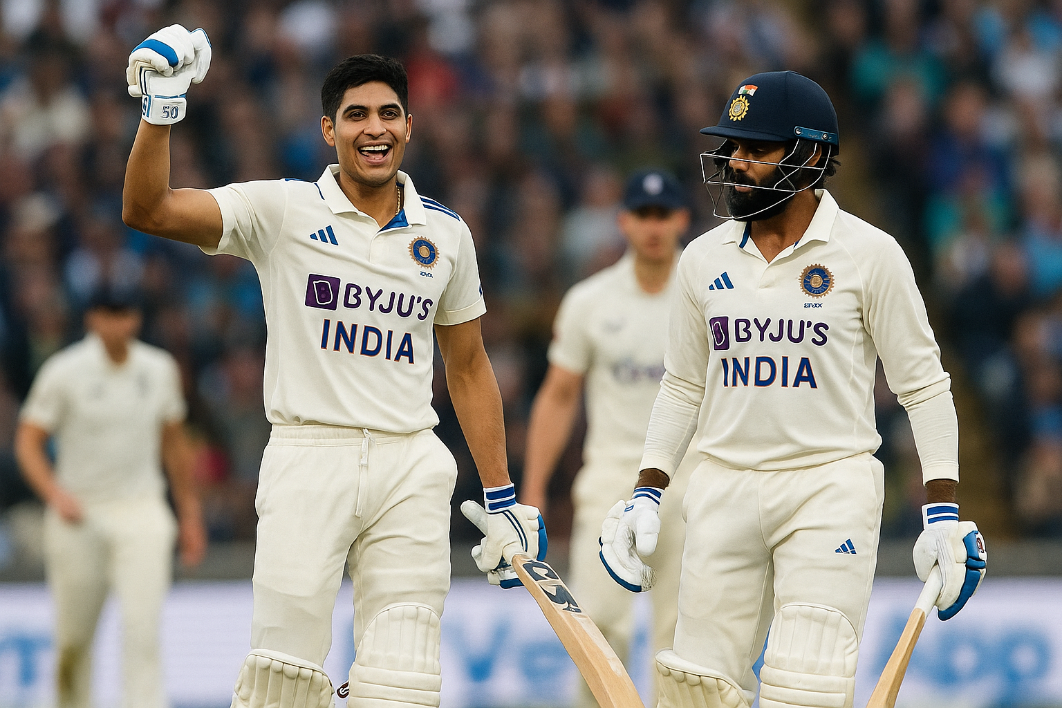 India vs England टेस्ट में टीम इंडिया इंग्लैंड की पहली पारी की बढ़त को बचाने उतरी। गिल-राहुल की जोड़ी पर अंतिम दिन बड़ी जिम्मेदारी।
