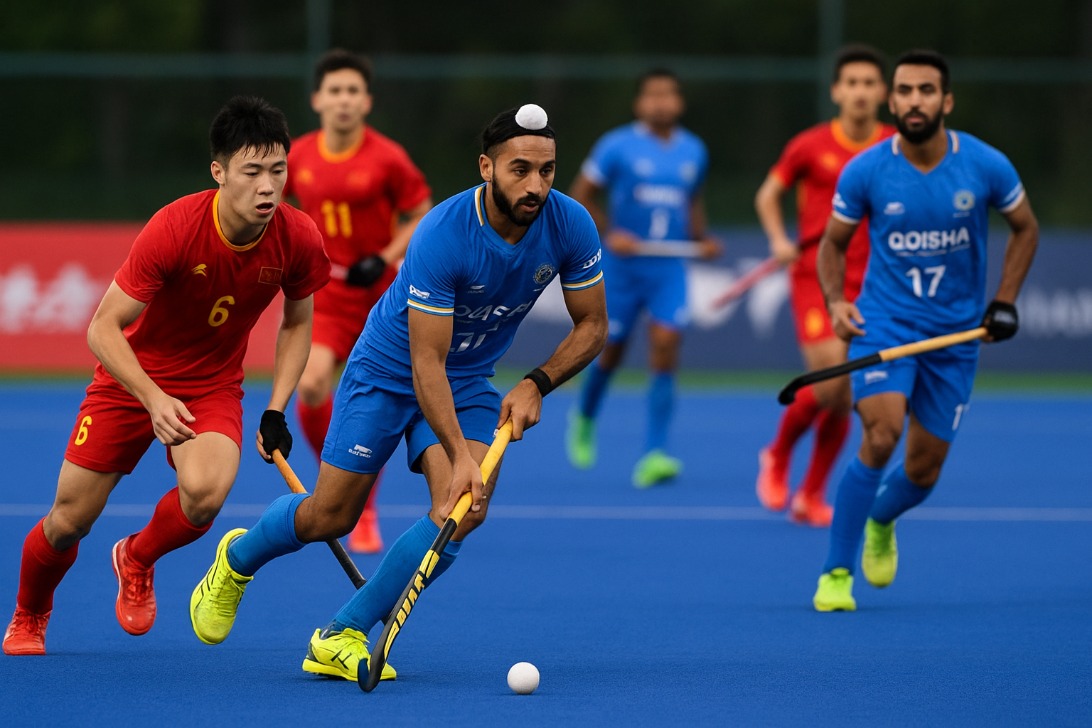 Hockey Asia Cup में भारत ने चीन, जापान और कजाकिस्तान को हराया। टीम इंडिया ने लगातार तीन जीत के साथ सुपर 4 में शानदार प्रवेश किया।