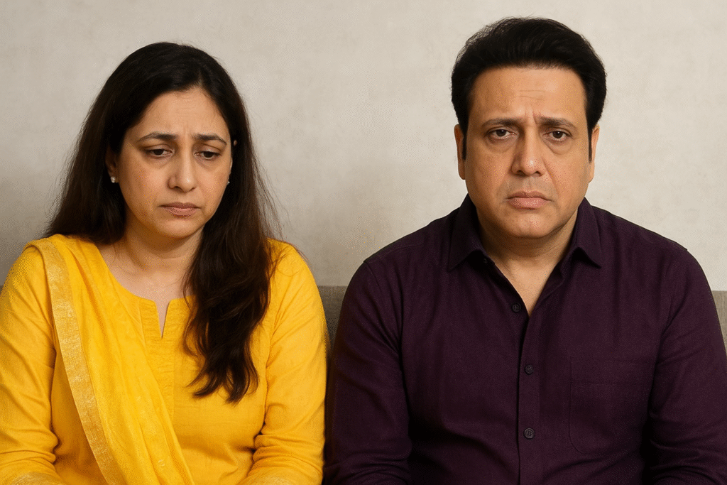 Govinda Divorce News पर बेटी टीना आहूजा ने अफवाह बताया। मैनेजर ने कहा कि गोविंदा और सुनीता के बीच सब कुछ ठीक है और जल्द ही साथ में त्योहार मनाएंगे।