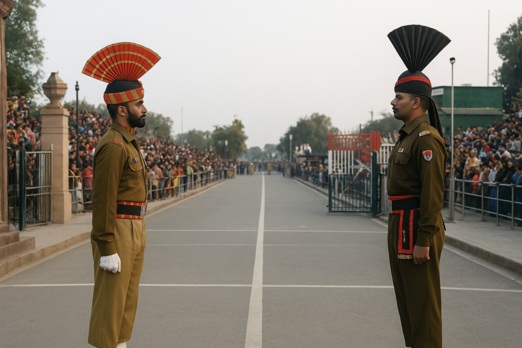 India Pakistan Tension बढ़ा, अटारी बॉर्डर पर रिट्रीट सेरेमनी में मिठाइयों का आदान-प्रदान और हाथ मिलाना नहीं हुआ, दोनों देशों ने गेट बंद रखे।
