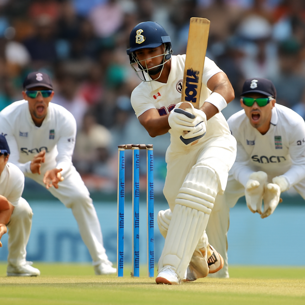 India vs England टेस्ट सीरीज के अंतिम मुकाबले में भारत ने इंग्लैंड को 374 रन का लक्ष्य दिया, अब जीत के लिए 8 विकेट की जरूरत है।