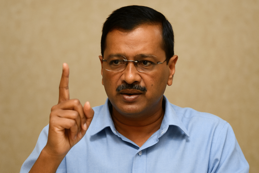 Kejriwal on Tariff विवाद में बोले, मोदी सरकार ने अमेरिकी कपास पर 11% टैक्स हटाकर किसानों को धोखा दिया। ट्रंप को कायर कहा और किसानों की आत्महत्या का जिक्र।