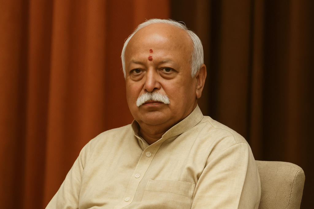 RSS Mohan Bhagwat ने कहा कि भाजपा और संघ के बीच कोई विवाद नहीं, केवल मतभेद हो सकते हैं। फैसले सरकार लेती है, संघ केवल सलाह देता है।