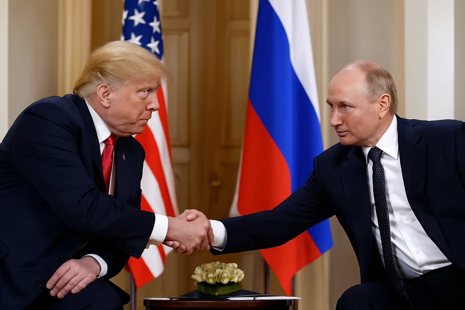 Trump Putin Meeting के बाद डोनाल्ड ट्रंप ने इसे सकारात्मक करार दिया। पुतिन और यूक्रेन राष्ट्रपति की मुलाकात कराने पर भी सहमति बनी है।
