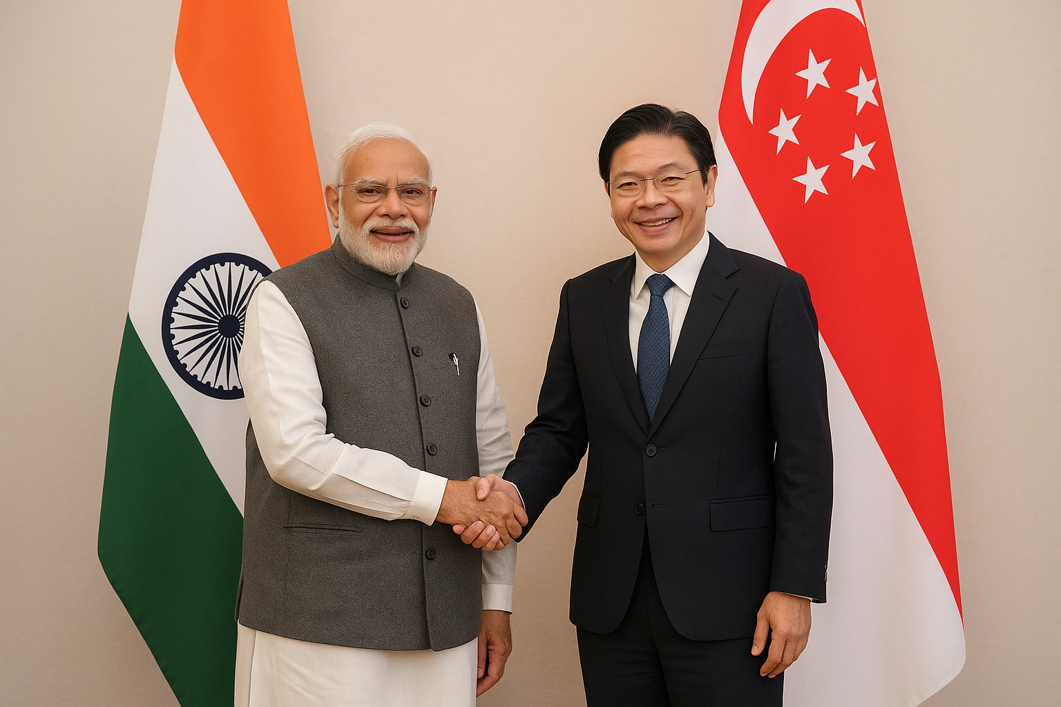 India Singapore Relations के 60 वर्ष पूरे होने पर सिंगापुर PM भारत दौरे पर हैं। शिक्षा, स्वास्थ्य, तकनीक और व्यापार में सहयोग पर होगी अहम चर्चा।