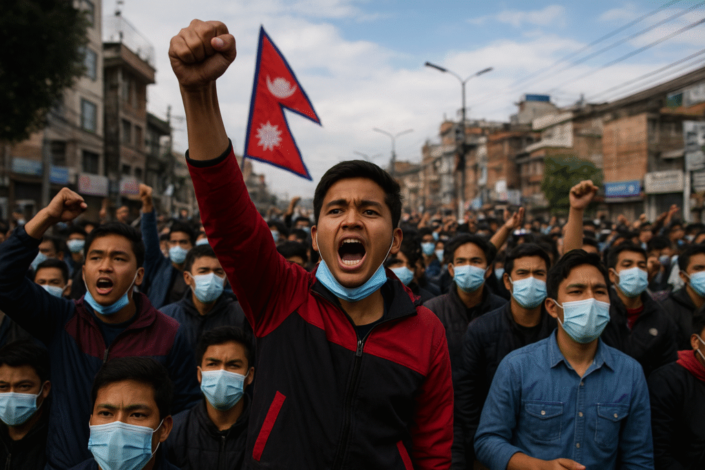 Nepal Violence Crisis में भारतीय नागरिक फंस गए, मोदी सरकार ने सुरक्षित वापसी का भरोसा दिया, युवाओं के विरोध से नेपाल में हालात बिगड़े।