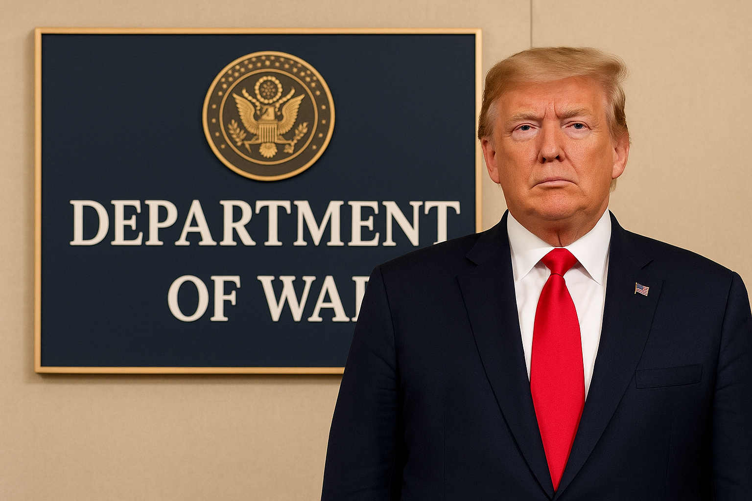 Trump Defense Department का नाम बदलकर डिपार्टमेंट ऑफ वॉर किया गया। संसद की मंजूरी के बाद लागू होगा। भारत पर टैरिफ विवाद भी बढ़ा।